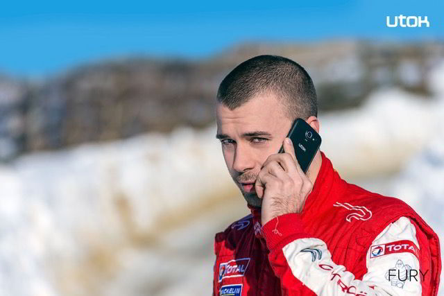 UTOK FURY este smartphone-ul ce il va insoti pe Simone Tempestini in fiecare etapa din Junior WRC si WRC 2